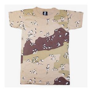 Youth Camouflage T-shirt (Poly / Cotton) 6 Color Desert Camo