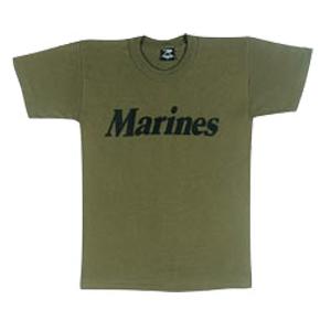 Youth Marines T-shirt (Green)