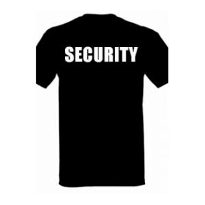 Security T-shirt (Black)