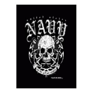 Navy Not For Self But Country T-Shirt (Black) Black Ink Design