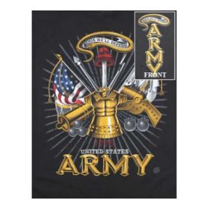 Death Before Dismount U.S. Army Armor T-Shirt (7.62 Design) (Black)