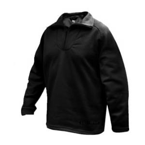 G.I. Style Polypropylene Underwear Shirt w/ Zip Collar (Black)