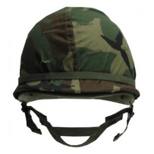 Steel Helmet Woodland Camouflage (New)