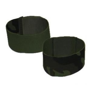 2" Boot Blousers/Velcro Tie Straps Reversable OD and Woodland Camo