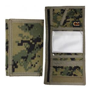 Camouflage Trifold Wallet (Woodland Digital)