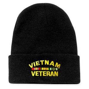 Vietnam Veteran Watch Cap (Black)