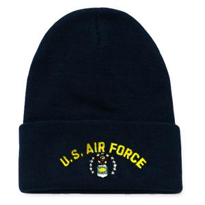 Air Force Logo Watch Cap (Navy Blue)