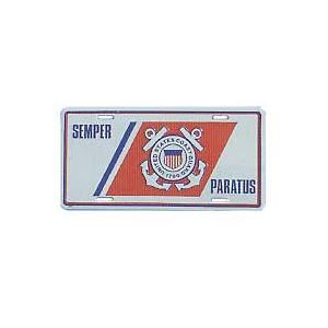 Semper Paratus Coast Guard License Plate