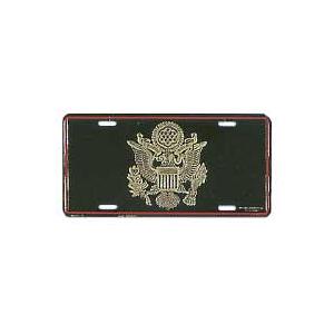 Army Officer License Plate