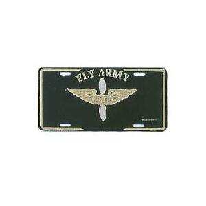 Fly Army License Plate