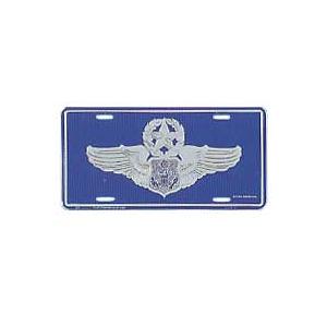 Air Force Master Officer Aircrew License Plate