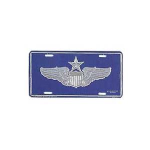 Air Force Senior Pilot License Plate