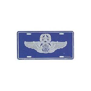 Air Force Master Aircrew License Plate