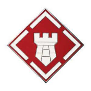 20th Engineer Brigade Combat Service I.D. Badge