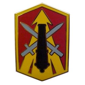 214th Fire Brigade Combat Service I.D. Badge