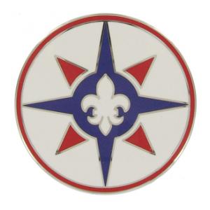 316th Sustainment Command Combat Service I.D. Badge
