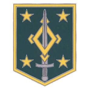 4th Maneuver Enhancement Combat Service I.D. Badge