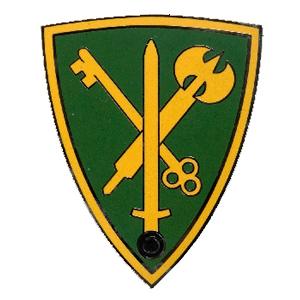 42nd Military Police Brigade Combat Service I.D. Badge