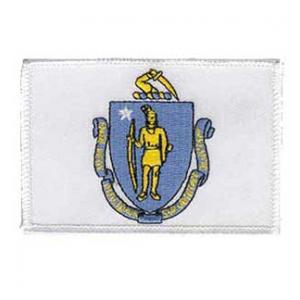Massachusetts State Flag Patch