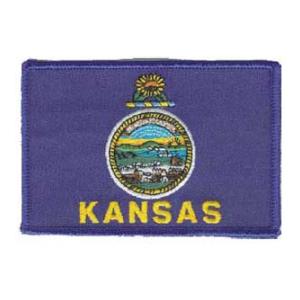 Kansas State Flag Patch