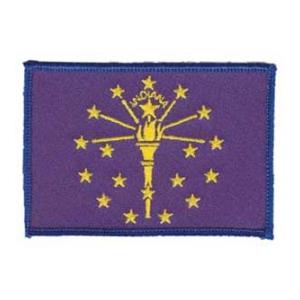Indiana State Flag Patch