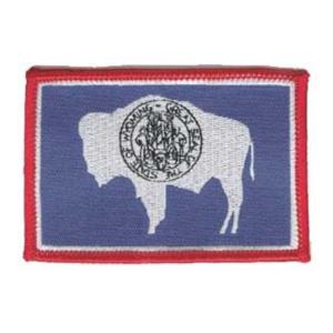 Wyoming State Flag Patch