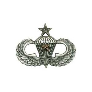 Army Senior Combat Parachutist (1-Star) Skill Badge