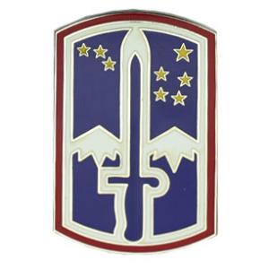 172nd Infantry Brigade Combat Service I.D Badge