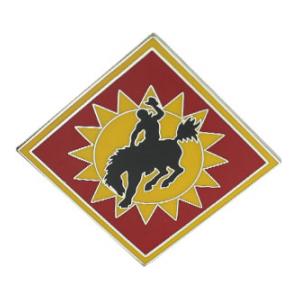 115th Field Artillery Brigade Combat Service I.D. Badge