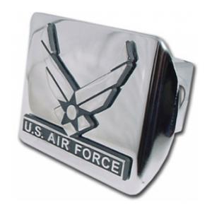Air Force Wings Hitch Cover (Chrome)