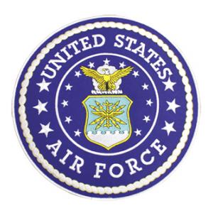U.S. Air Force Round (Back Patch)