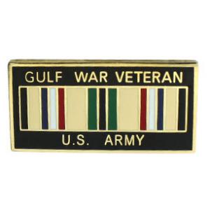 Army Gulf War Veteran Pin