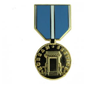 Korean Service Medal (Hat Pin)