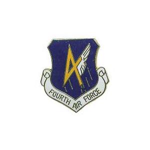Fourth Air Force Pin