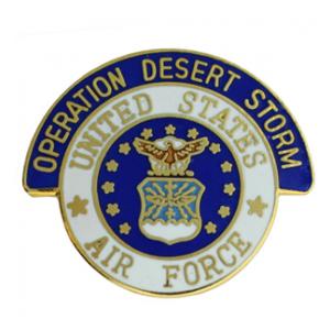 Operation Desert Storm Air Force Pin