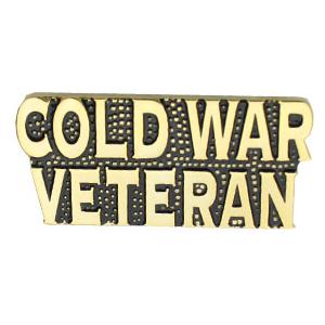 Cold War Veteran Pin