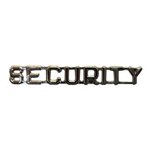 SECURITY Pin (Silver)