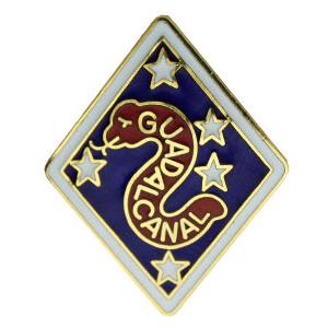 1st Marine Division Pin