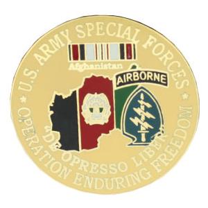 Operation Enduring Freedom Special Forces Pin