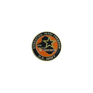 Army Operation Iraqi Freedom On Duty Challenge Coin