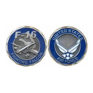 Air Force F-16 Fighting Falcon Challenge Coin