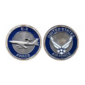 Air Force E-3 AWACS Challenge Coin