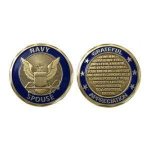 Navy Spouse Challenge Coin