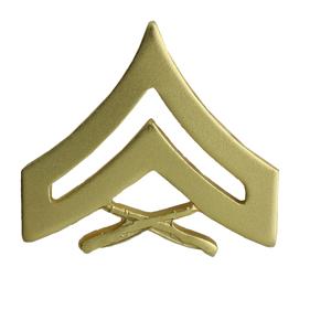 Marine Corps Corporal (Metal Chevron) (Dress)