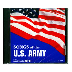 Songs of the U.S. Army CD