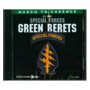 Special Forces Green Berets Marching CD