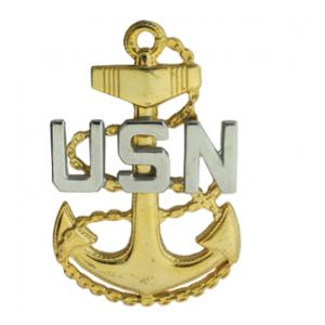 Navy Chief Petty Officer Cap Badge