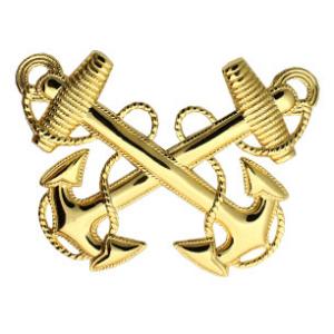 Navy Warrant Officer Cap Badge