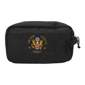 Army Shaving Kit Bag (Black)(Eagle)