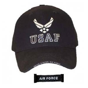 Air Force Extreme Embroidery USAF Cap with New Logo (Dark Navy)